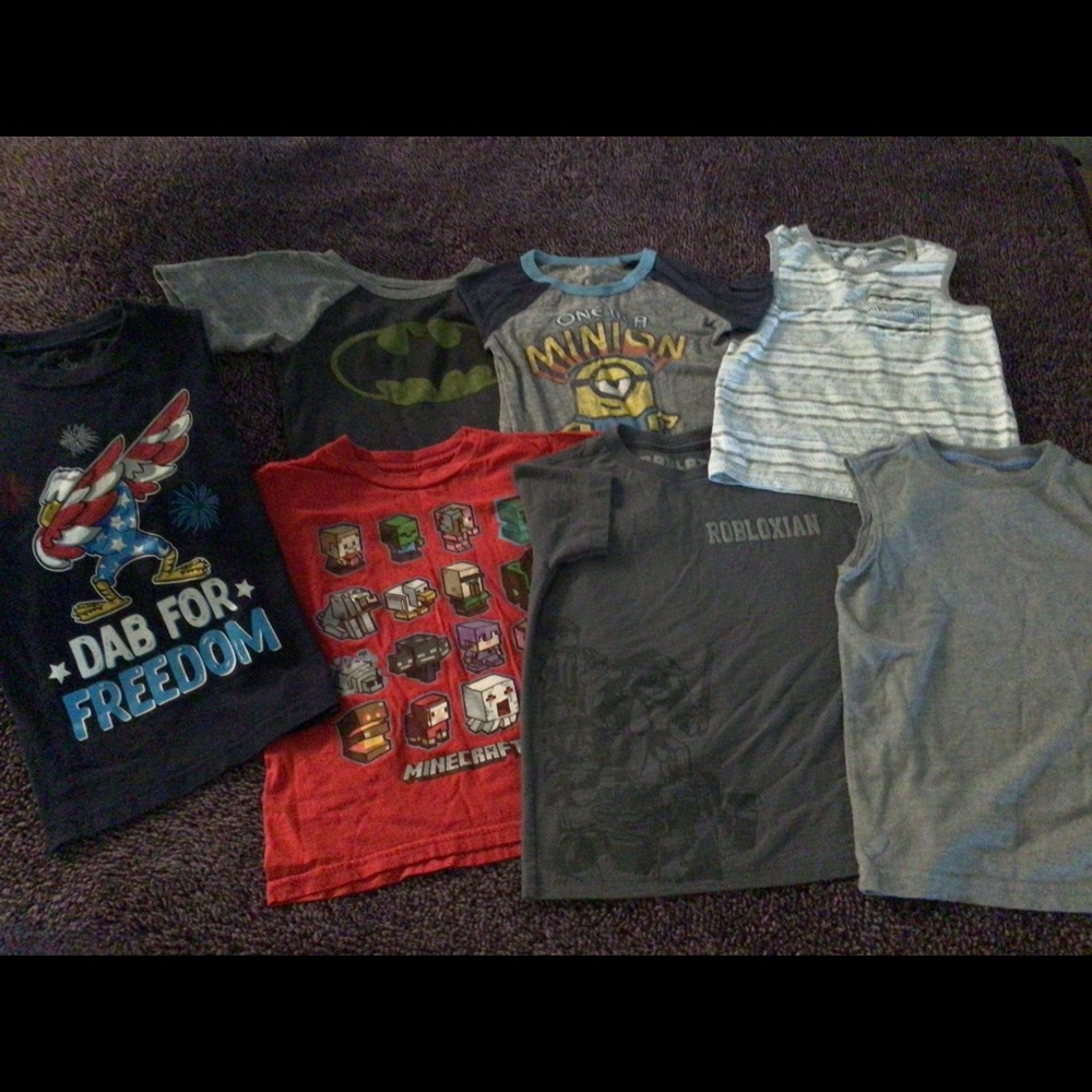 7 Boys shirts!